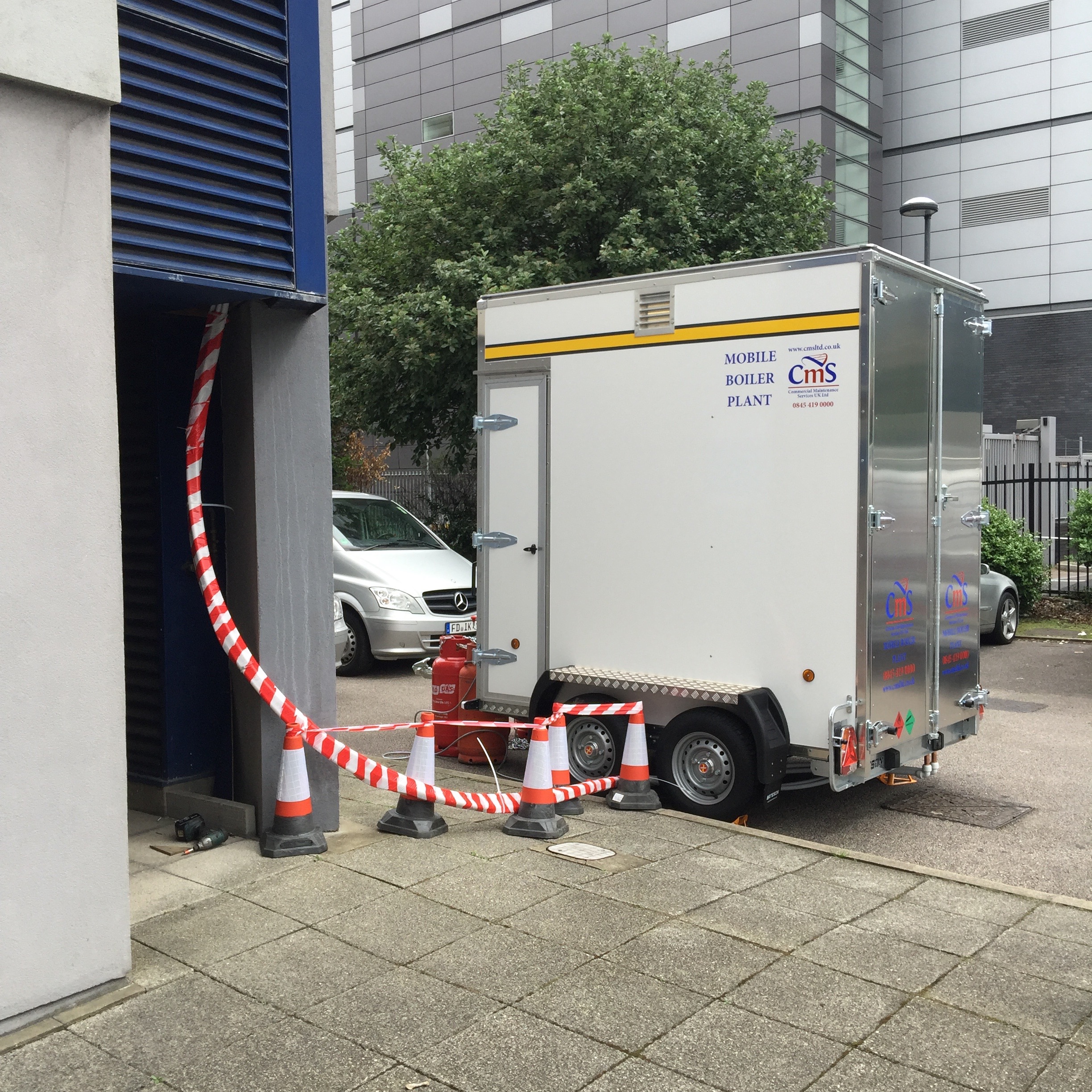 CMS Mobile heating and hot water plant